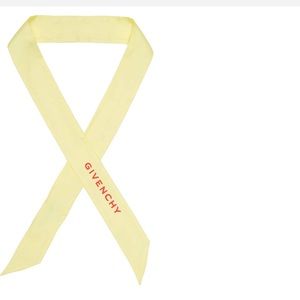 💛Givenchy bandeau lemonade thin scarf💛